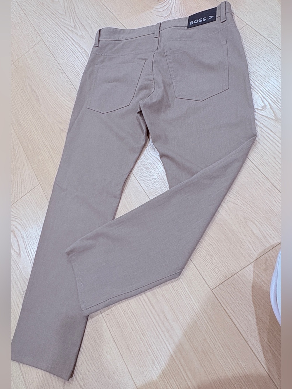 BOSS Hugo Boss Delaware Slim Fit 5-Pocket Pants Brown 32x32 STRETCH